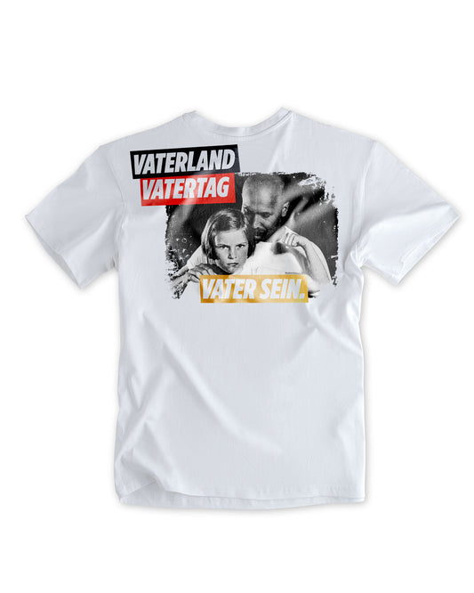 Männer T-Shirt Vatertag Tochter weiss